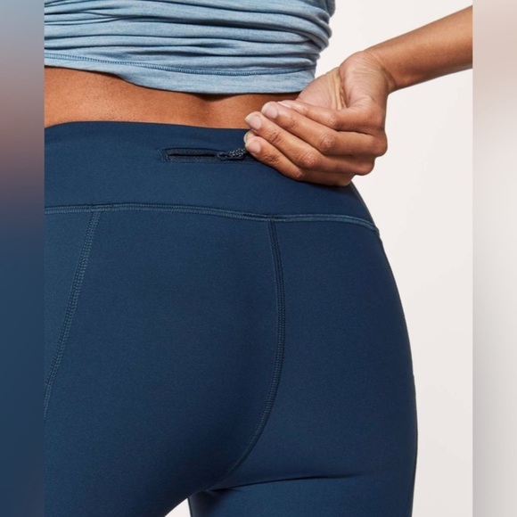 Lululemon Women’s Tight Stuff Tight II Jaded Blue Leggings Size 6 - Picture 5 of 10